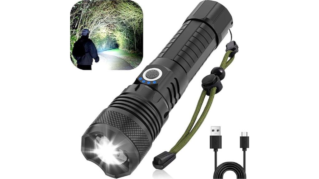 high powered tactical flashlight