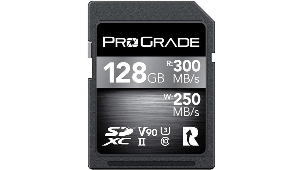 high speed 128gb memory card