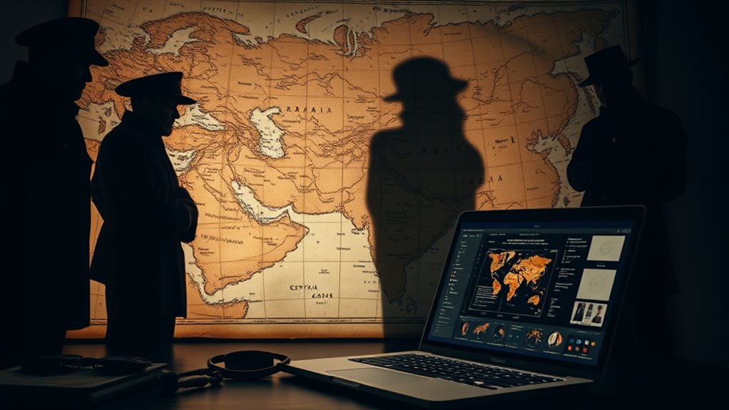 historic espionage meets technology