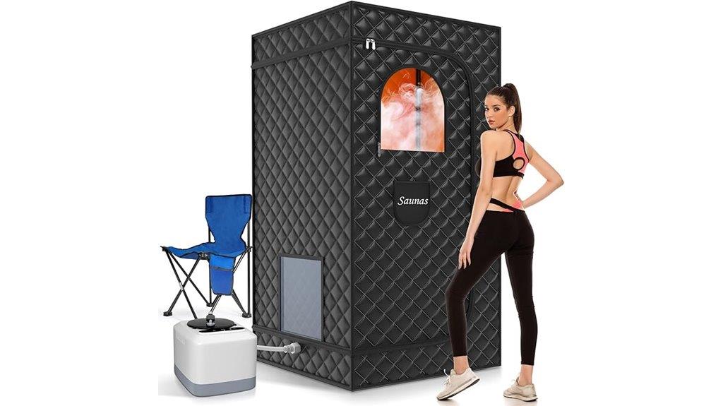 home steam sauna box