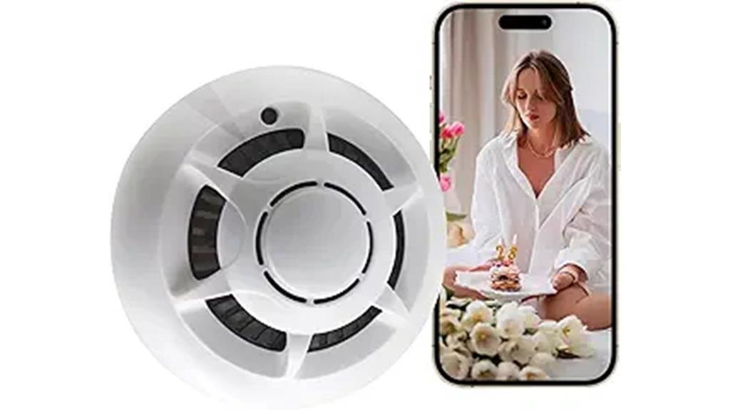 indoor camera smoke detector