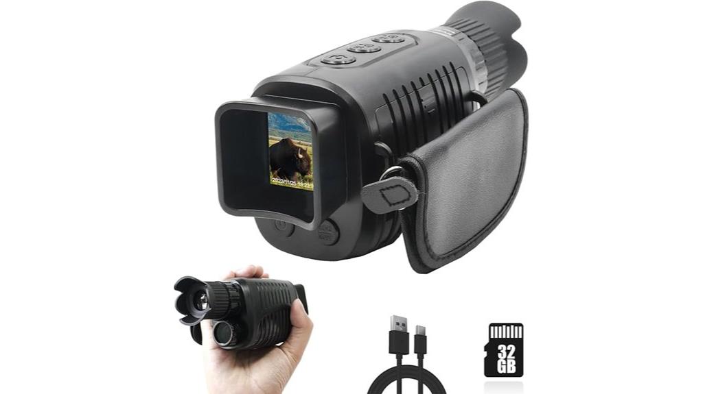 infrared night vision monocular