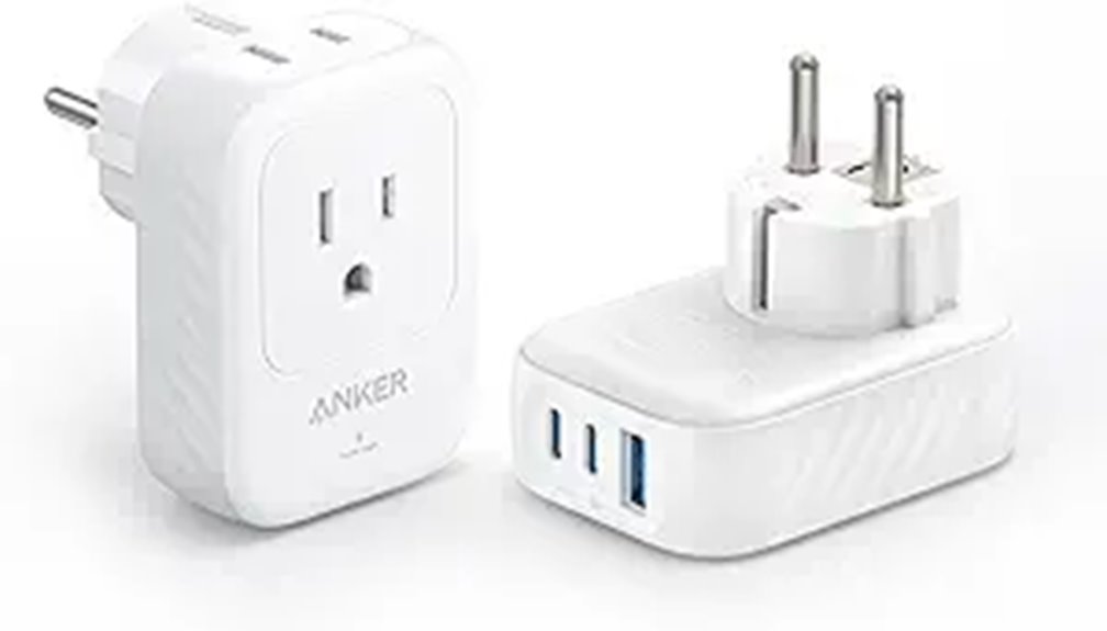 international plug adapter pack