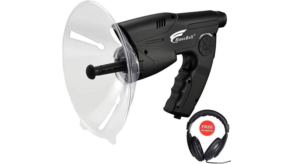 kids parabolic listening device