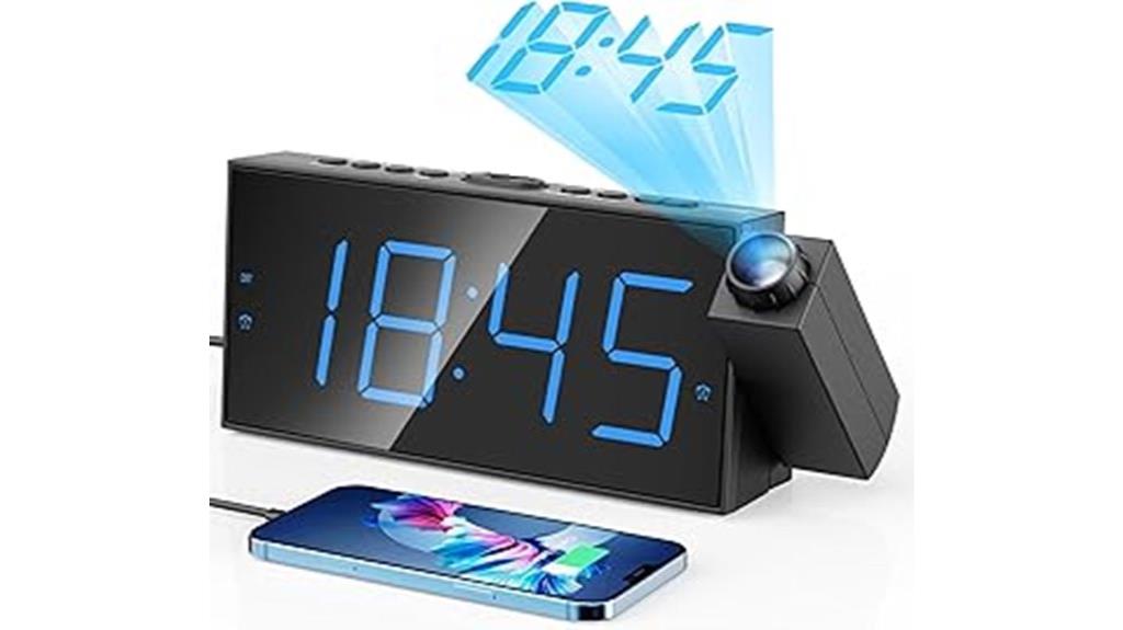 large led digital clock