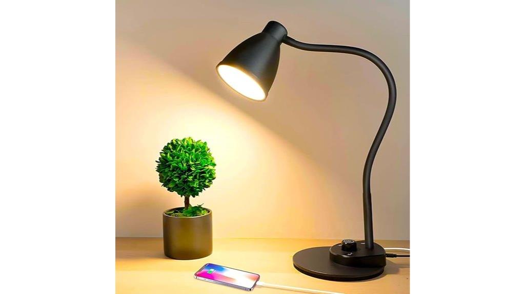 led desk lamp charger