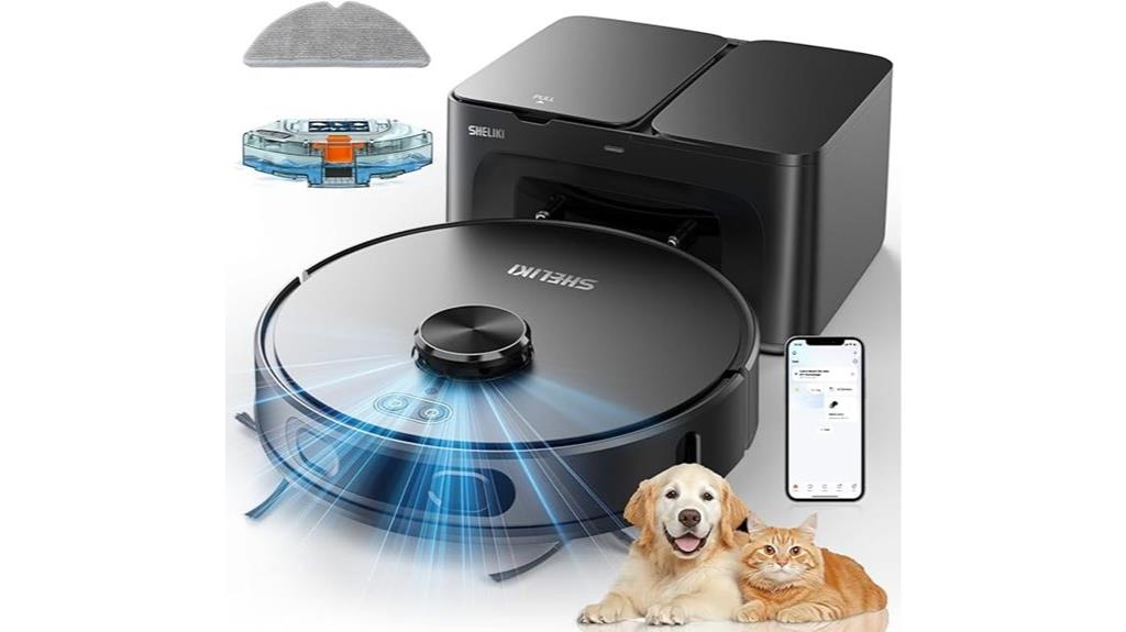 lidar vacuum mop technology
