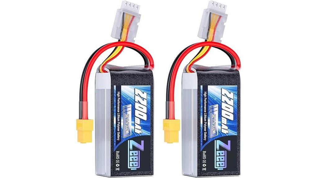lipo battery pack 2200mah