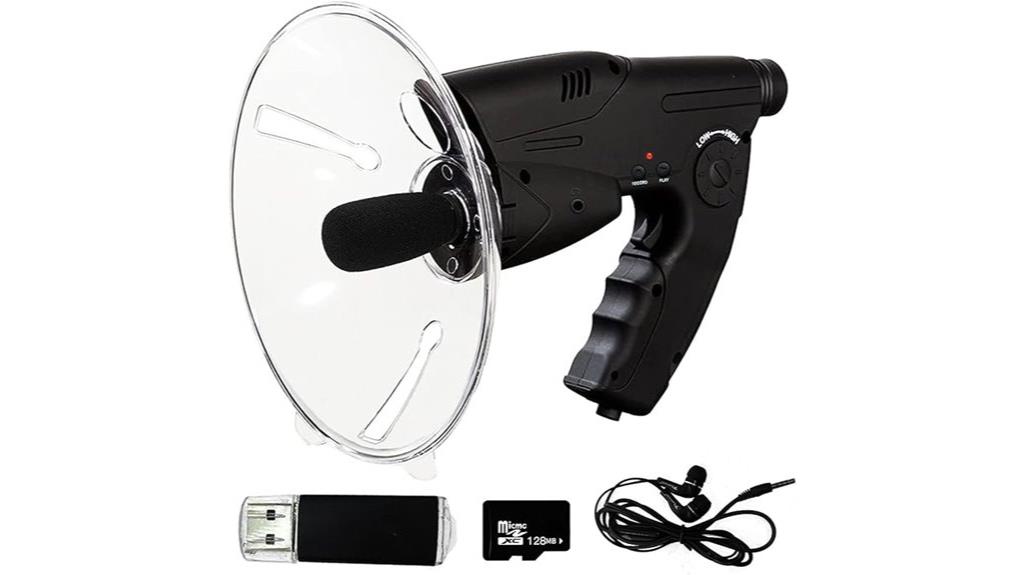 long range bird recorder