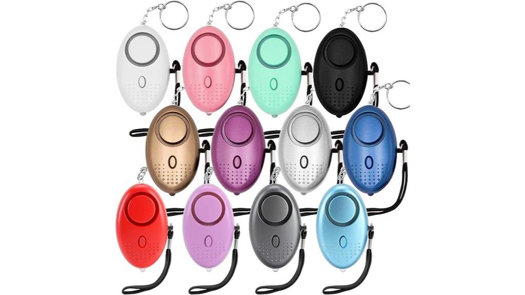 loud personal alarm keychain