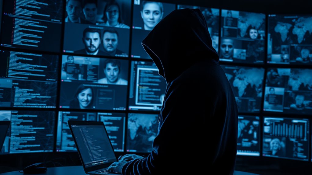 manipulating online presence intentionally