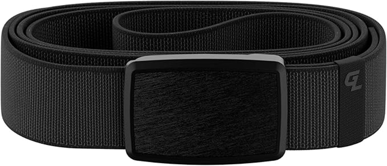 men s stretchy nylon belt