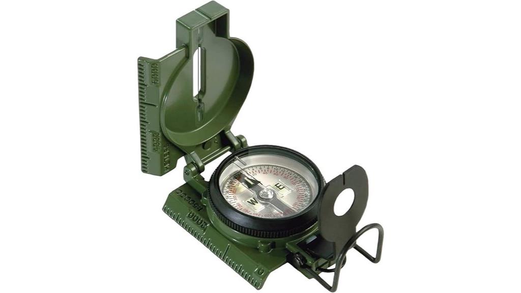military phosphorescent lensatic compass