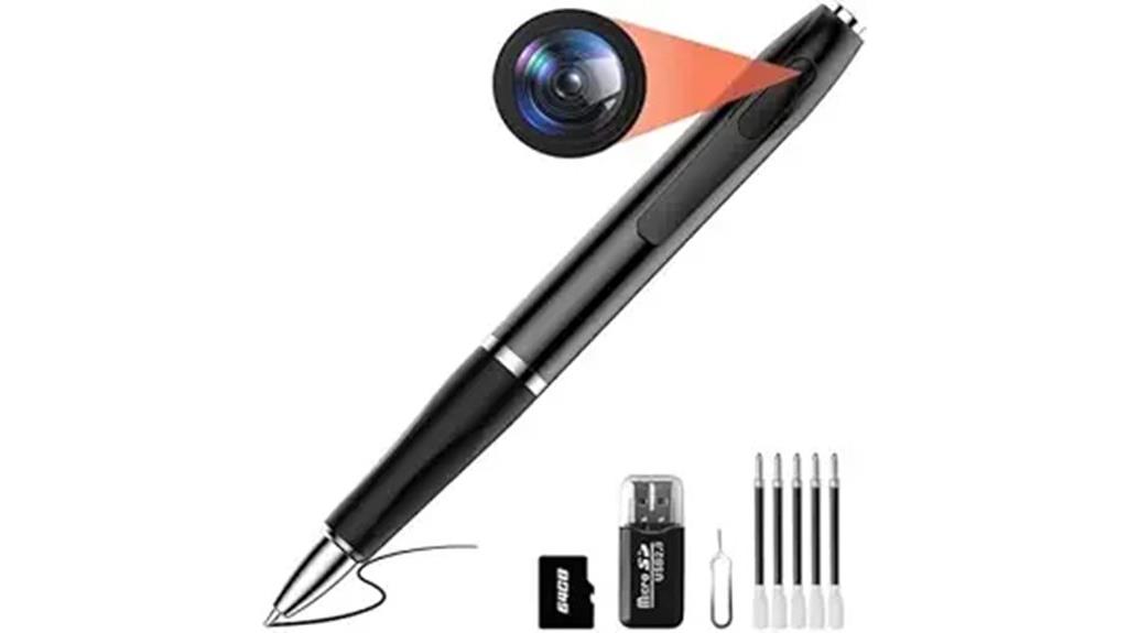 mini hd 1080p pen camera