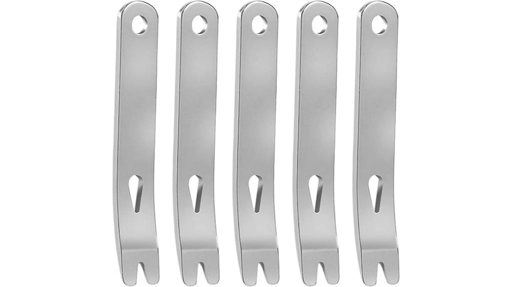 mini stainless steel pry bars