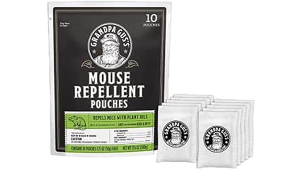 mouse repellent pouch pack