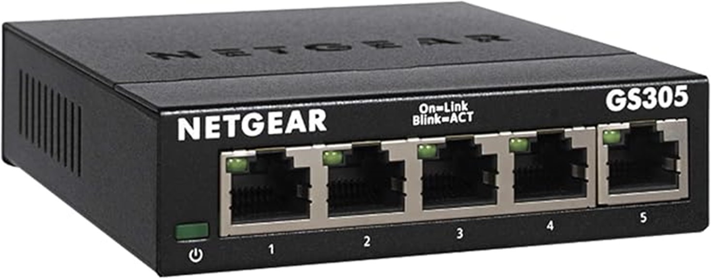 netgear gigabit ethernet switch