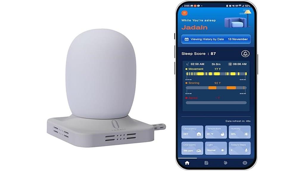 non wearable sleep monitoring device