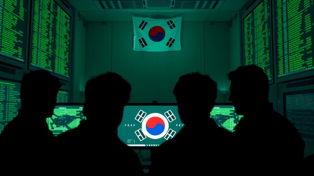 north korea cyberattack south korea