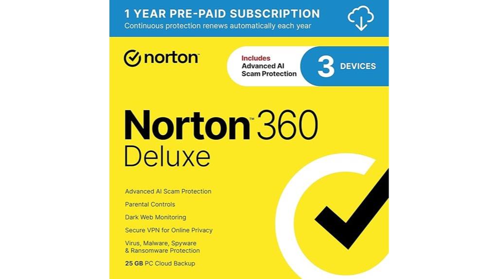 norton 360 deluxe antivirus