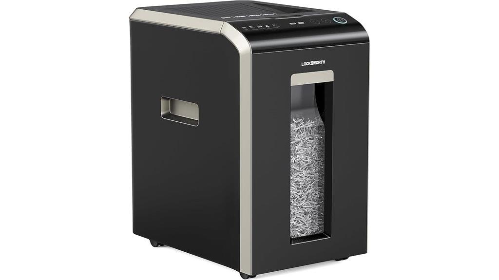 office micro cut paper shredder