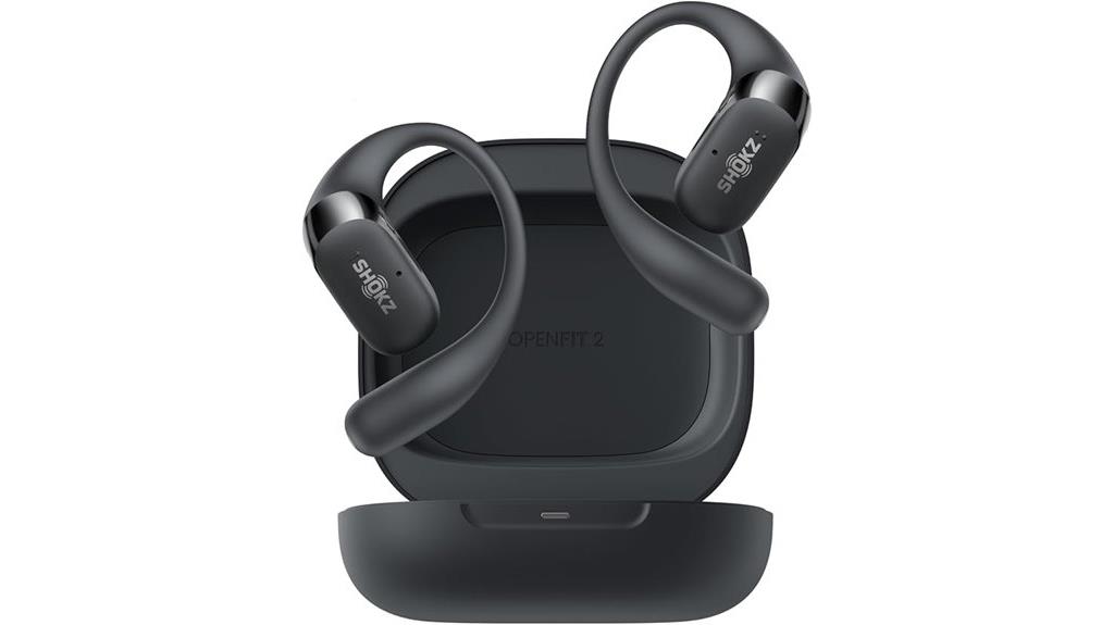 open ear headphone design