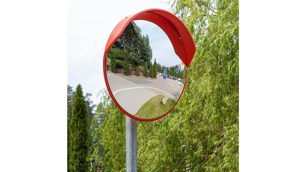 outdoor convex security mirror