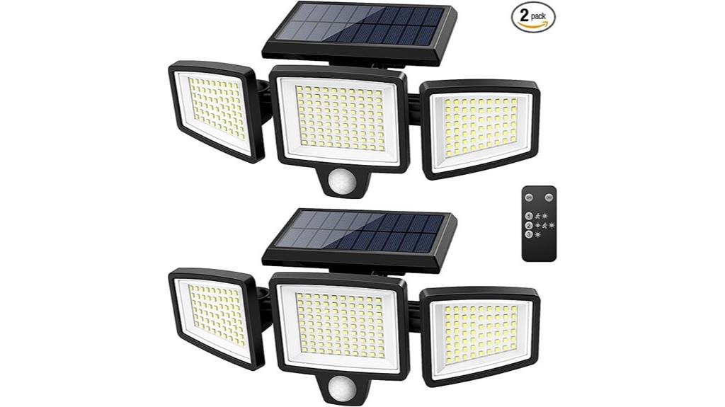 outdoor solar security lights