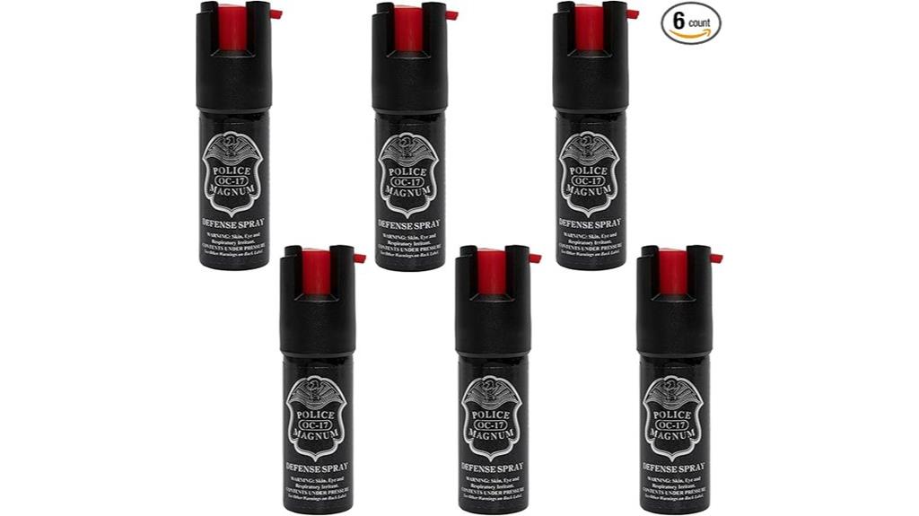 pepper spray canisters pack