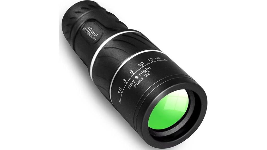 portable 40x60 monocular telescope