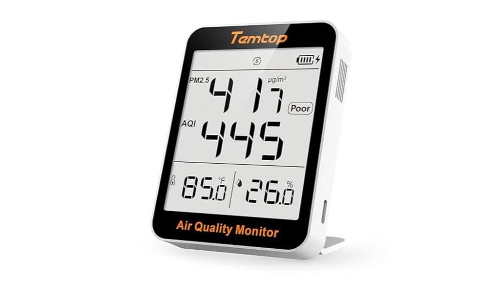 portable air quality monitor