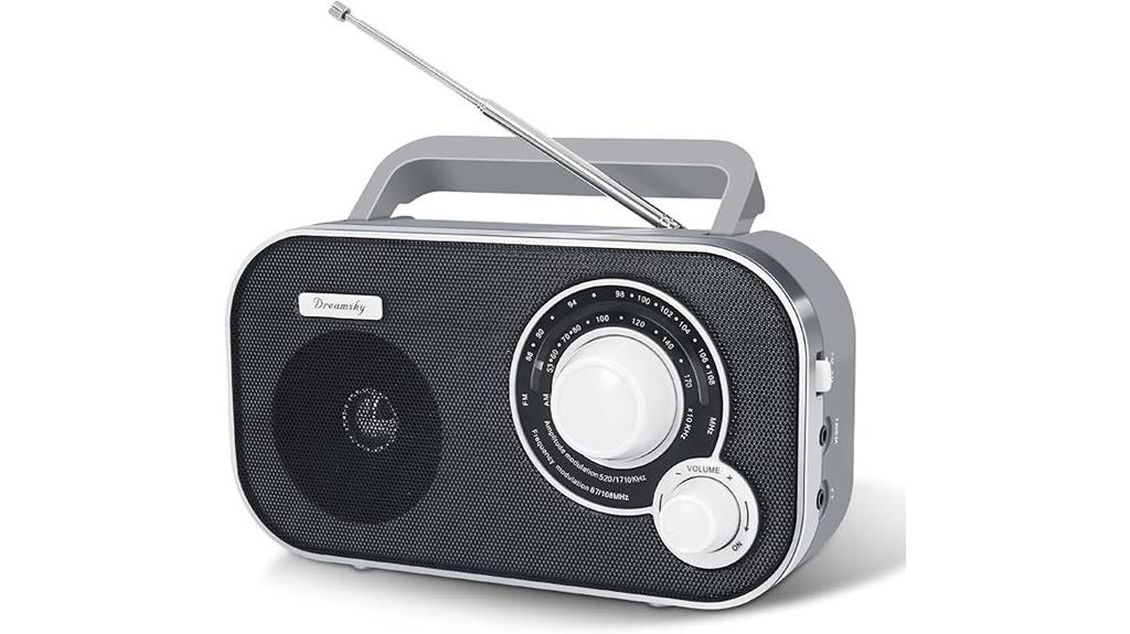portable am fm radio