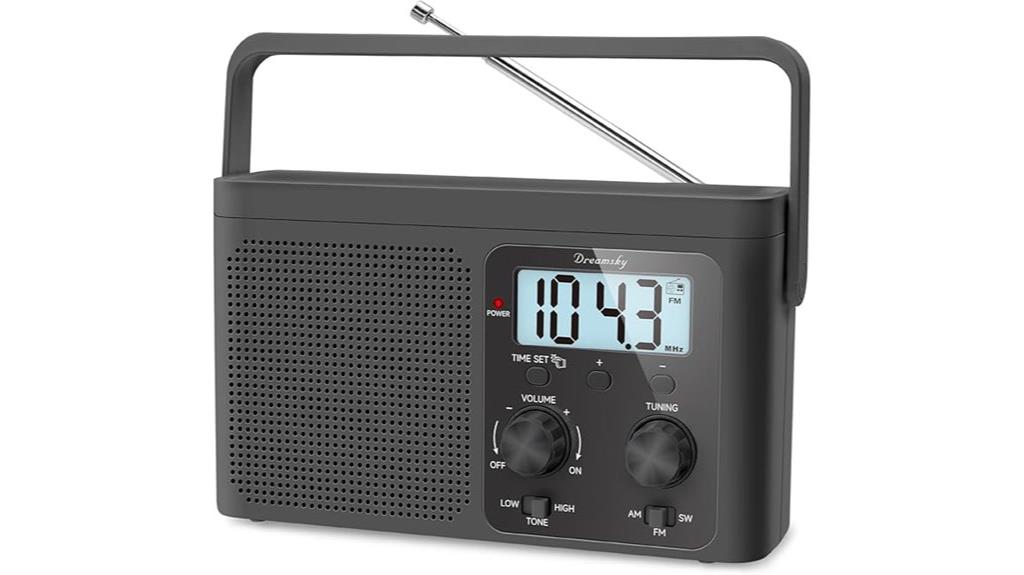portable am fm radio