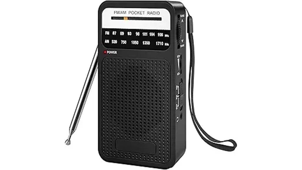 portable am fm radio