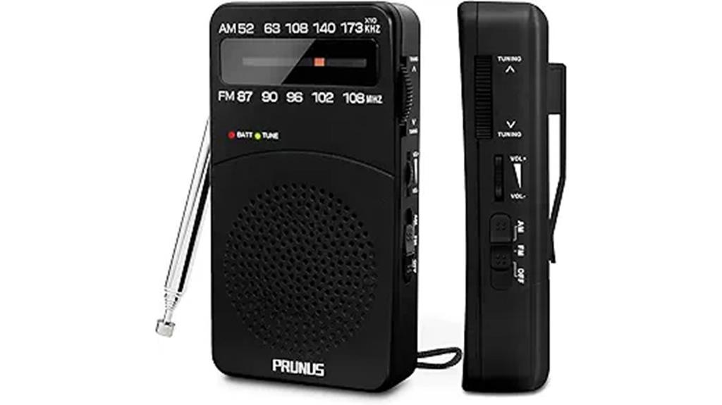portable am fm radio