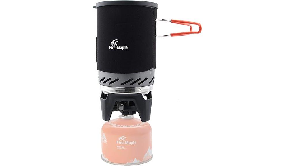 portable backpacking stove system
