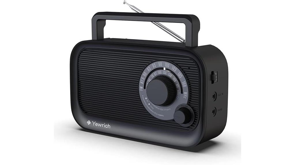 portable bluetooth radio speaker