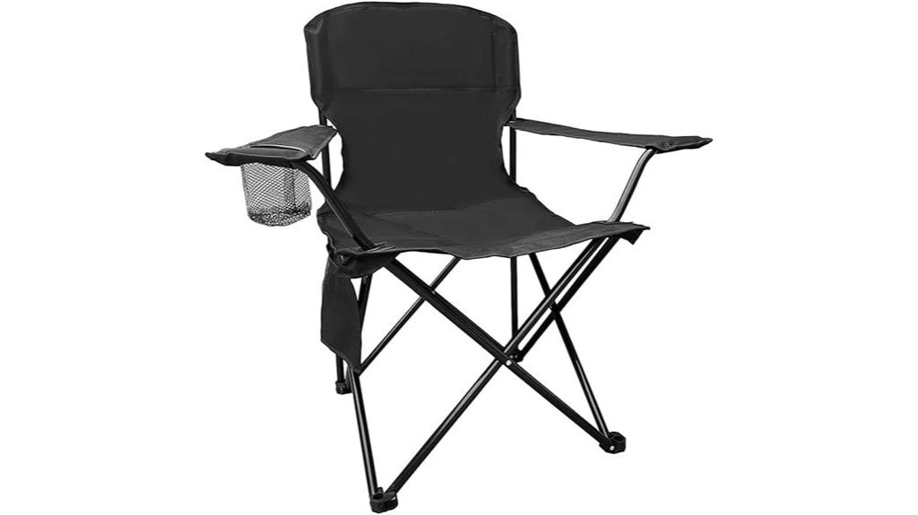 portable chair with cooler