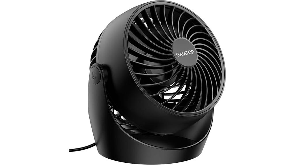 portable electric desk fan