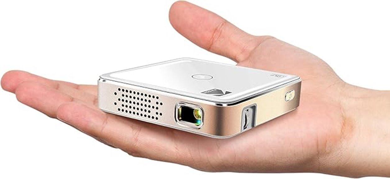 portable hd projector device