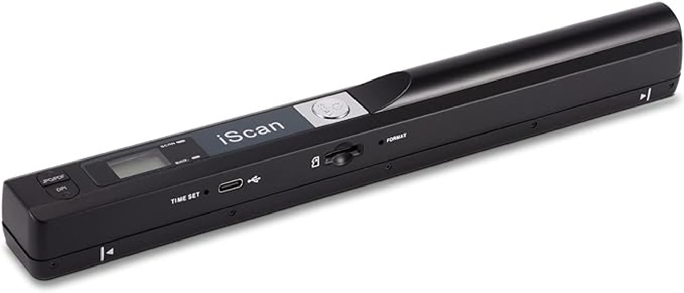 portable high resolution scanner