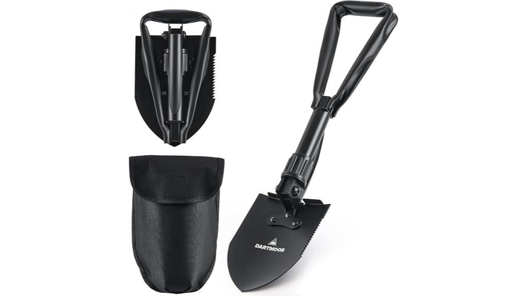 portable lightweight folding shovel