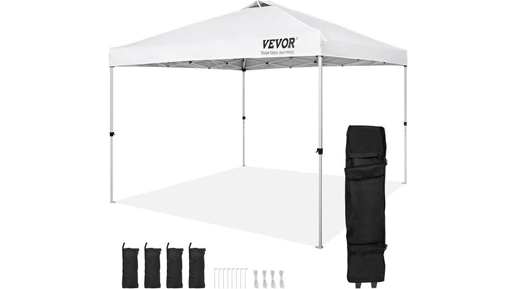 portable outdoor shade shelter