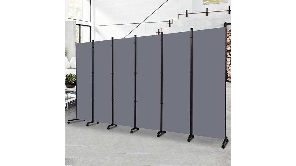 portable six panel divider