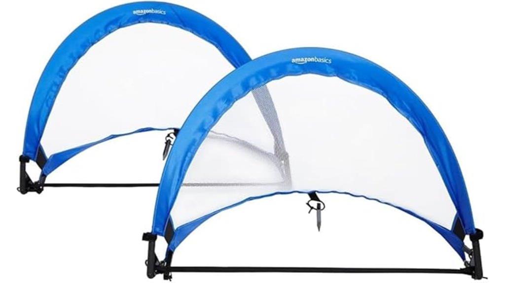 portable soccer goal set