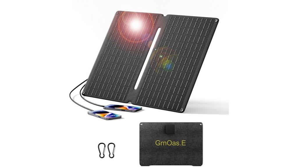 portable solar panel charger