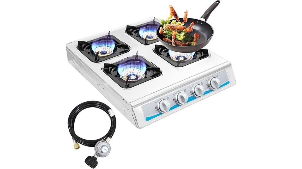 portable stainless steel stove