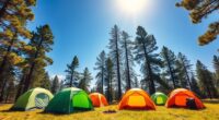 portable tents for adventures