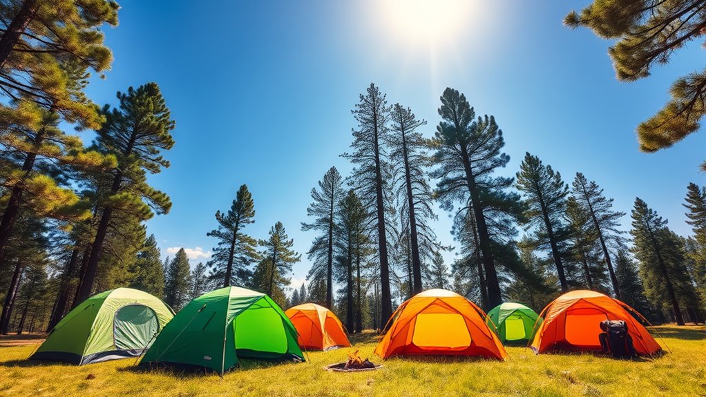 portable tents for adventures