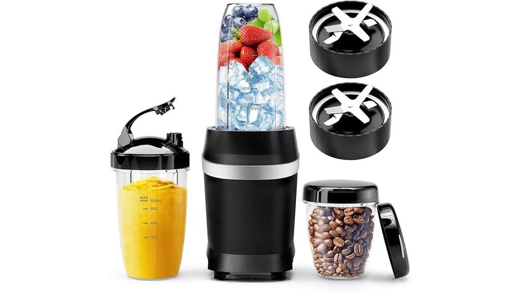 powerful smoothie blender cups